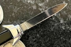 Rare Miniature Out The Front OTF Switchblade Knife, Japan, Original Keychain, New 