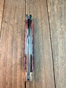German Eye Carl Schlieper Half Congress Brown Jigged Bone