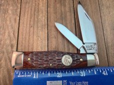Kabar Gunstock Jack Made by Queen Ka-Wood Handles 1980