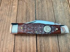 Kabar Gunstock Jack Made by Queen Ka-Wood Handles 1980