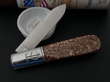 Great Eastern Cutlery GEC 152121 TC Barlow Glitter Gold "Good as Gold" 
