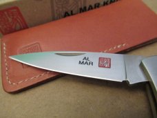 AL-Mar Discontinued Black Lip Mother Of Pearl Hawk Pattern # 1002BP 
