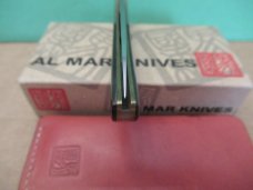 AL-Mar Discontinued Black Lip Mother Of Pearl Hawk Pattern # 1002BP 