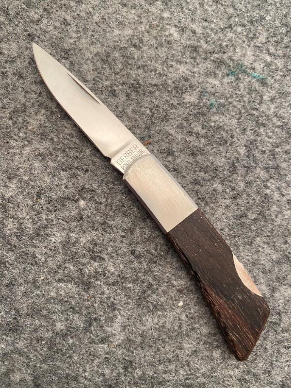 Gerber Silver Knight lockback