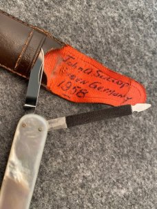 Walter Kayser Solingen Pearl Lobster knife