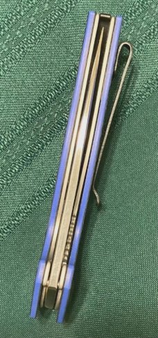 WE Civivi Anthropos Blue G10 D2 NIB
