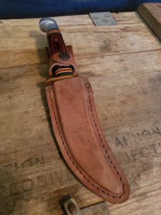 Western USA - W39 Hunting and Skinning Knife 1989 by Coleman