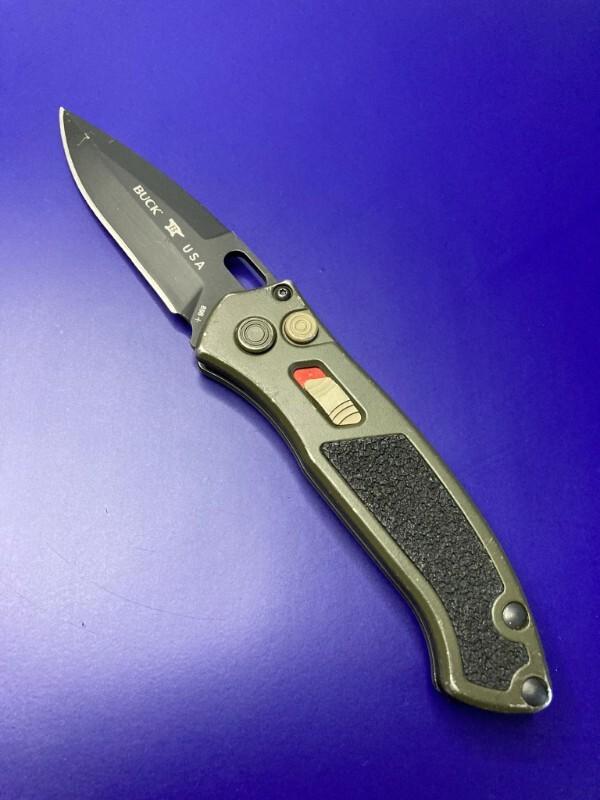 Buck Impact Automatic Knife OD Green 898 Buck Impact Automatic Knife OD Green 898