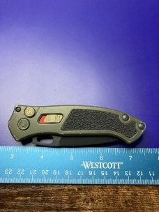 Buck Impact Automatic Knife OD Green 898