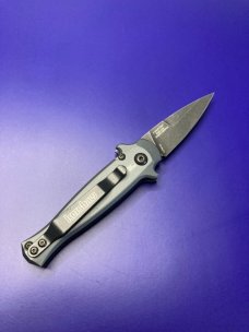 Kershaw Launch 12 Mini Stiletto Automatic Knife Gray/CF