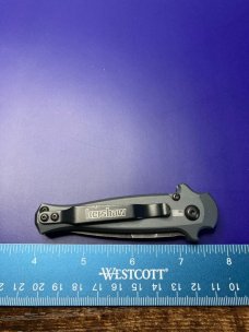 Kershaw Launch 12 Mini Stiletto Automatic Knife Gray/CF