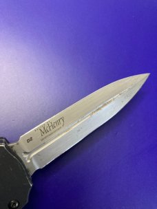 Benchmade Mini Infidel OTF Automatic Knife (3.10" Satin) 3350