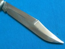 VINTAGE WINCHESTER USA 1927 '88  JIGGED BONE BANANA TRAPPER LOCKBACK FOLDING POCKET KNIFE KNIVES OLD