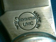 VINTAGE REMINGTON UMC USA 1990 11-87 AUTO 870 PUMP FOLDING JACK POCKET KNIFE KNIVES OLD