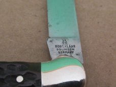 Kissing Crane Bone Handle Lock Back Pattern # 2219XVI