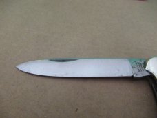 Kissing Crane Bone Handle Lock Back Pattern # 2219XVI