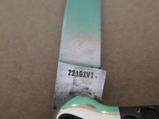 Kissing Crane Bone Handle Lock Back Pattern # 2219XVI