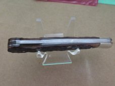 Kissing Crane Bone Handle Lock Back Pattern # 2219XVI