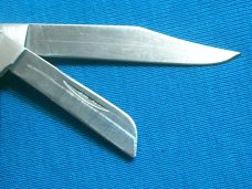 VINTAGE SMALL SCHRADE USA 807UH UNCLE HENRY STOCKMAN FOLDING POCKET PEN JACK KNIFE KNIVES OLD