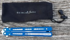 Benchmade 51 Morpho Bali-song rare blue handles excellent!