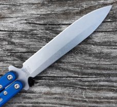Benchmade 51 Morpho Bali-song rare blue handles excellent!
