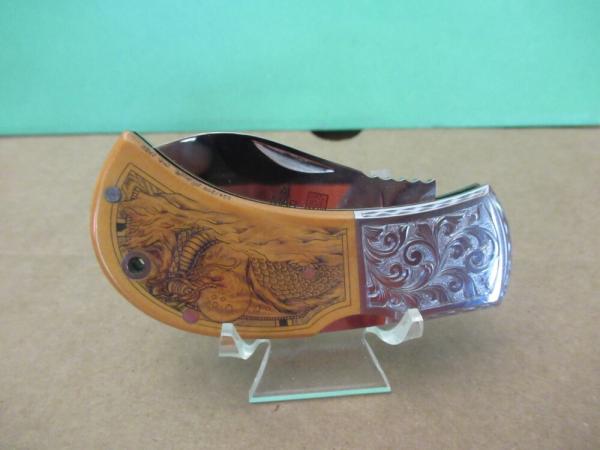Al-Mar Bulldog II with Valade Engraved & Schultz Scrimshaw 1979 to 1980