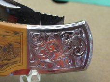 Al-Mar Bulldog II with Valade Engraved & Schultz Scrimshaw 1979 to 1980