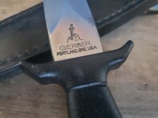 First Generation - Gerber Mark 1 Boot Knife - 1976-1981 L6 Tool Steel