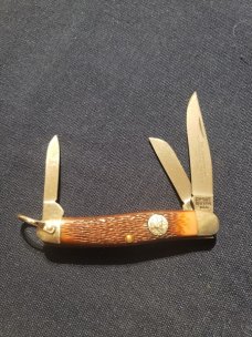 Camillus Official Boy Scout Knife - 75 Year Anniversary Collectible - 1984 - NIB