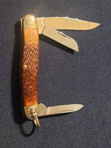 Camillus Official Boy Scout Knife - 75 Year Anniversary Collectible - 1984 - NIB
