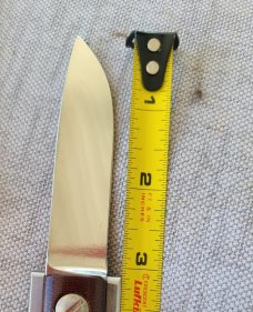 Ted Dowell FUNNY FOLDERS...Concealed Carry Friction Folder...Micarta scales...D2 blade..SS frame 