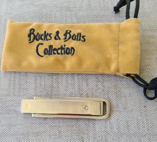 Ted Dowell FUNNY FOLDERS...Concealed Carry Friction Folder...Stainless frame...D2 blade..SS frame Ted Dowell FUNNY FOLDERS...Concealed Carry Friction Folder...Stainless frame...D2 blade..SS frame