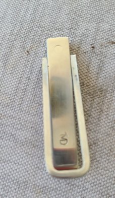 Ted Dowell FUNNY FOLDERS...Concealed Carry Friction Folder...Stainless frame...D2 blade..SS frame 