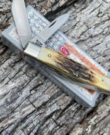 CASE XX ** 1979 BRADFORD CENTENNIAL STAG 5292 PATTERN