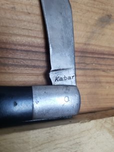 LARGE Kabar Coke Bottle Single Blade Jack Knife - 1955-1965