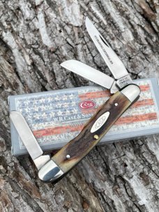 CASE XX ** 1979 BRADFORD CENTENNIAL STAG 18 PATTERN STOCKMAN