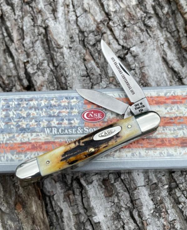 CASE XX ** 1979 BRADFORD CENTENNIAL STAG 52127 PATTERN