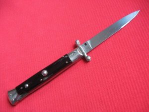 Vintage 1960's Italian Swing Guard STILETTO Switchblade Knife