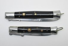 (2) Vintage RIZZUTO ESTILETO MILANO Automatic Switchblades