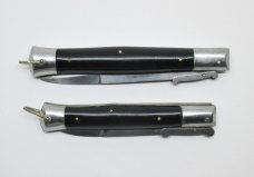 (2) Vintage RIZZUTO ESTILETO MILANO Automatic Switchblades