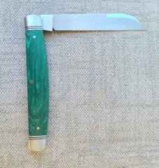 VA SALE Mike Moran Congress Jack.. Juma scales..Cpm154..RINGED bolsters & End caps...3.75" clsd..coa