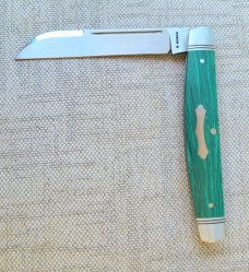 VA SALE Mike Moran Congress Jack.. Juma scales..Cpm154..RINGED bolsters & End caps...3.75" clsd..coa
