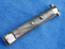 Vintage Rosa Uliana Primo Italian OTF Automatic Brazilian horn with super rare stamp