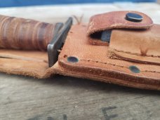 1975 Camillus Jet Pilot Survival Knife - mini "Kabar" style
