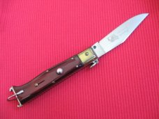 Vintage Italian Zoppis Jaguar Ring Pull Switchblade Knife