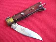 Vintage Italian Zoppis Jaguar Ring Pull Switchblade Knife