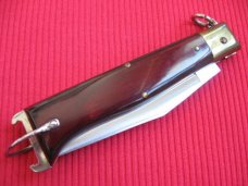 Vintage Italian Zoppis Jaguar Ring Pull Switchblade Knife