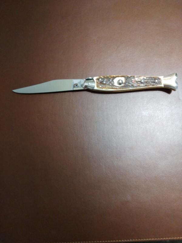 AGA CAMPOLIN 10 " STAG "FISH" AUTO NICE!! AGA CAMPOLIN 10 " STAG "FISH" AUTO NICE!!