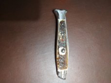 AGA CAMPOLIN 10 " STAG "FISH" AUTO NICE!!