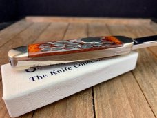 Cattaraugus Cutlery by A.G. Russell for the KCC Sleeveboard Whittler Brown Jigged Bone 1989 Seki 